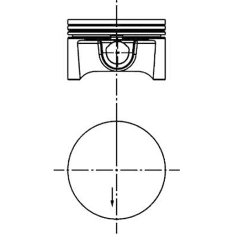 Piston - Kolbenschmidt-40388600