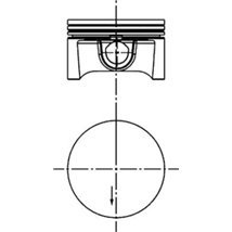 Piston - Kolbenschmidt-40388600