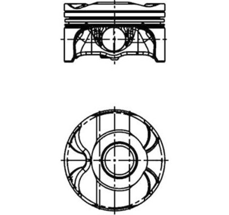 Piston - Kolbenschmidt-40420600