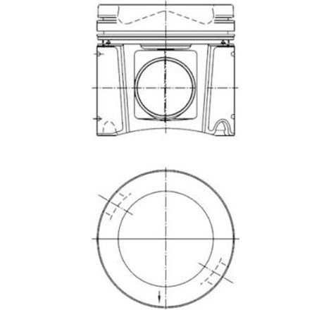 Piston - Kolbenschmidt-40448601