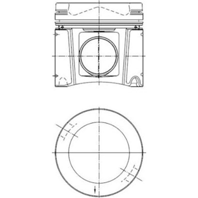 Piston - Kolbenschmidt-40448601