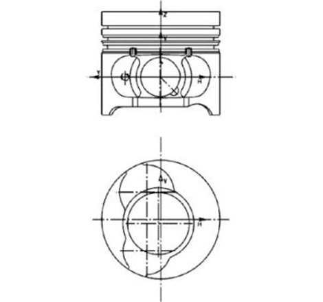 Piston - Kolbenschmidt-40465600