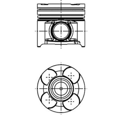 Piston - Kolbenschmidt-40660600