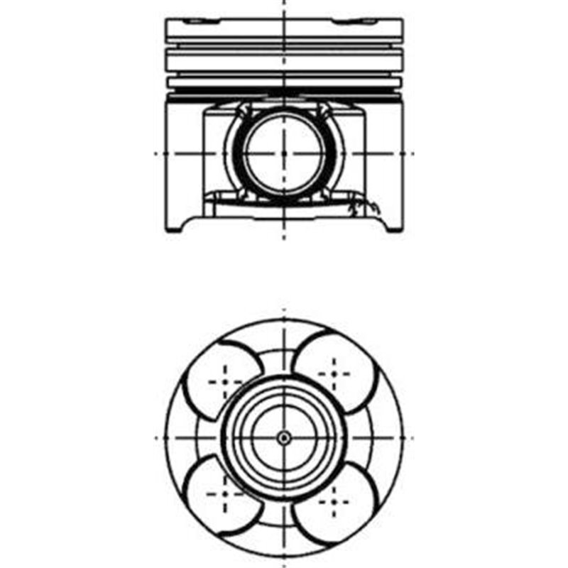 Piston - Kolbenschmidt-40660600