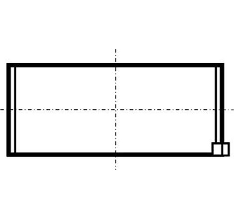 Set raparatii, piston / bucsa cursa cilindru - Kolbenschmidt-40666960