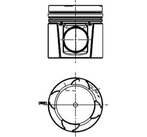 Piston - Kolbenschmidt-40733600
