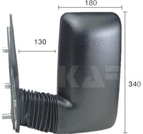 Retrovizor exterior - Alkar-9209977