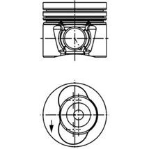 Piston - Kolbenschmidt-40734600