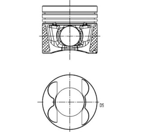 Piston - Kolbenschmidt-40809610