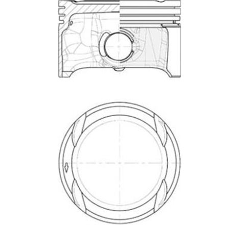 Piston - Kolbenschmidt-40839620
