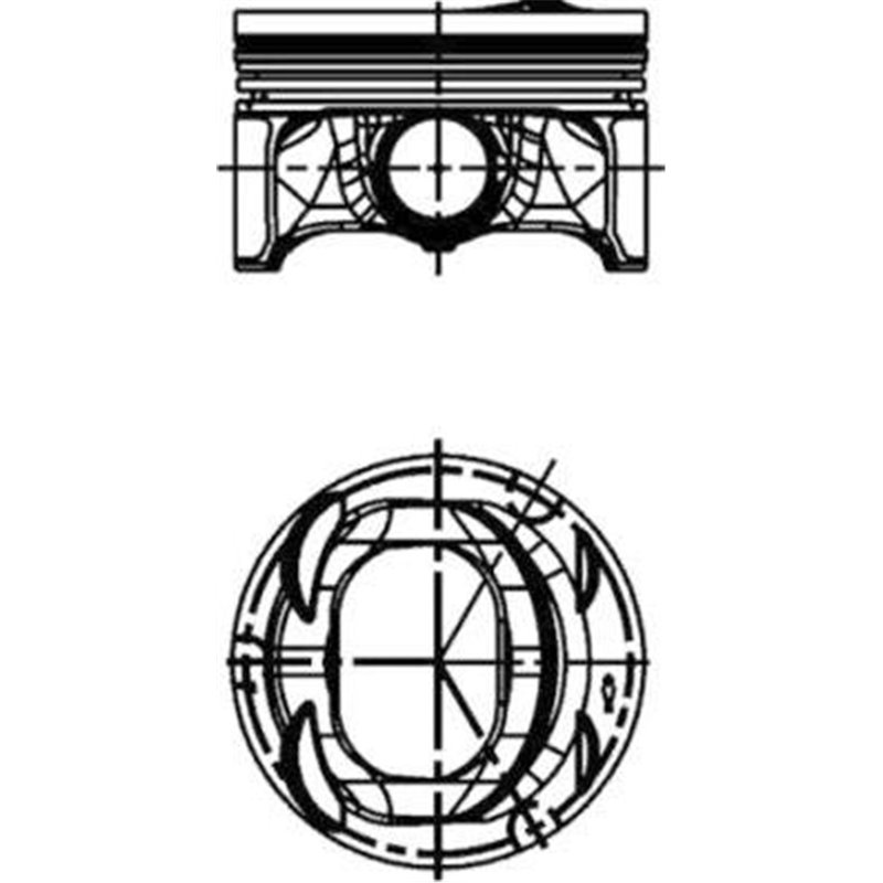 Piston - Kolbenschmidt-40846620