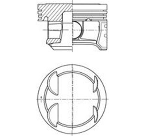 Piston - Kolbenschmidt-41006600