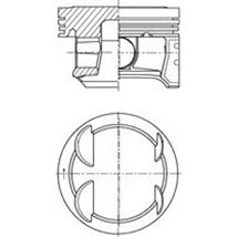 Piston - Kolbenschmidt-41006600