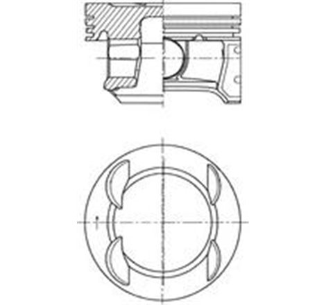 Piston - Kolbenschmidt-41007600