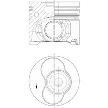 Piston - Kolbenschmidt-41092600