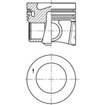 Piston - Kolbenschmidt-41271600