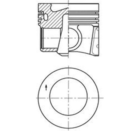 Piston - Kolbenschmidt-41271610