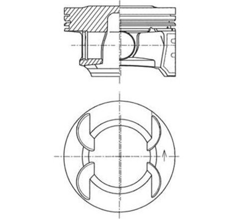 Piston - Kolbenschmidt-41492610