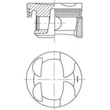 Piston - Kolbenschmidt-41705600