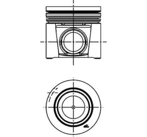 Piston - Kolbenschmidt-41707610
