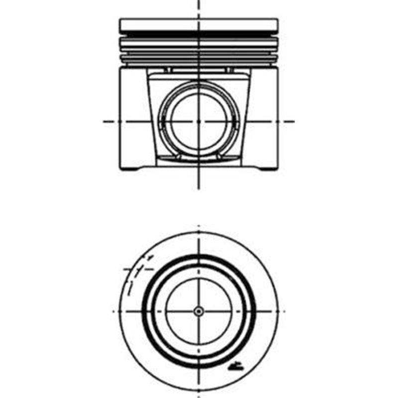 Piston - Kolbenschmidt-41707610