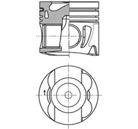 Piston - Kolbenschmidt-41712600