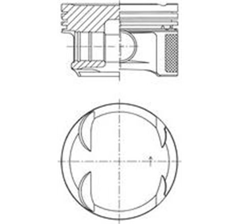 Piston - Kolbenschmidt-41766600