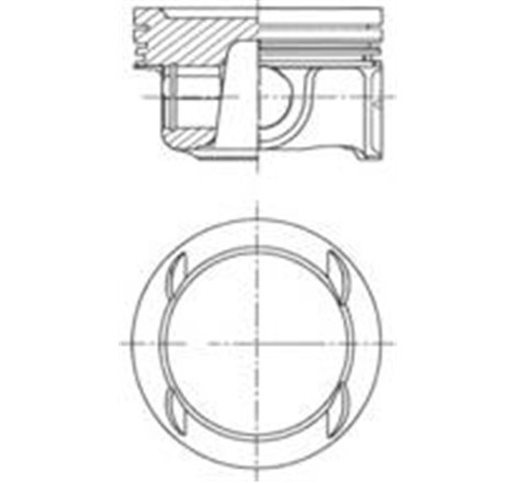 Piston - Kolbenschmidt-41784620