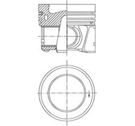 Piston - Kolbenschmidt-41785600