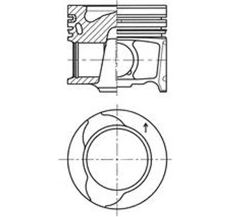 Piston - Kolbenschmidt-41812600