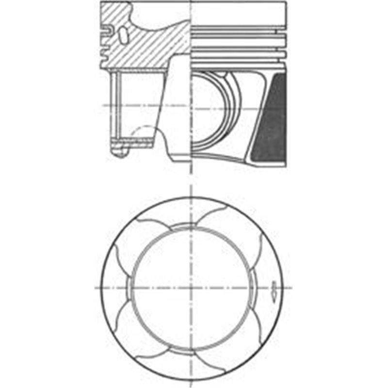 Piston - Kolbenschmidt-41861600