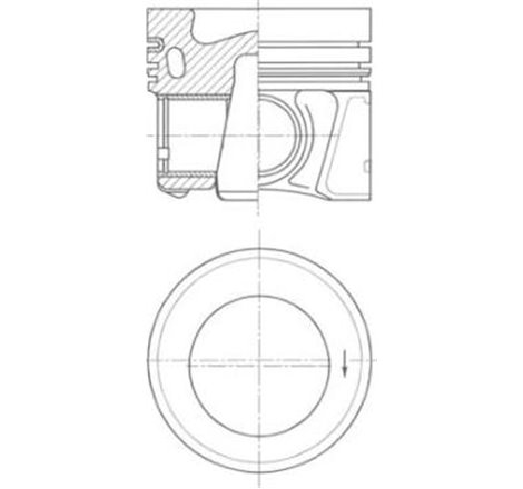 Piston - Kolbenschmidt-41936600