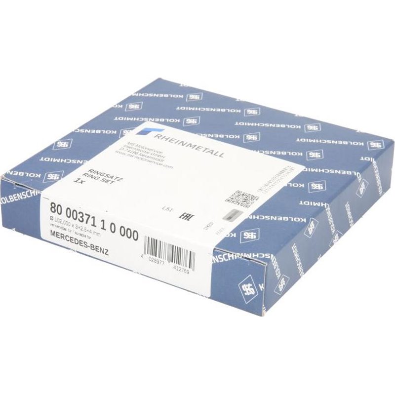 Set segmenti piston - Kolbenschmidt-800037110000