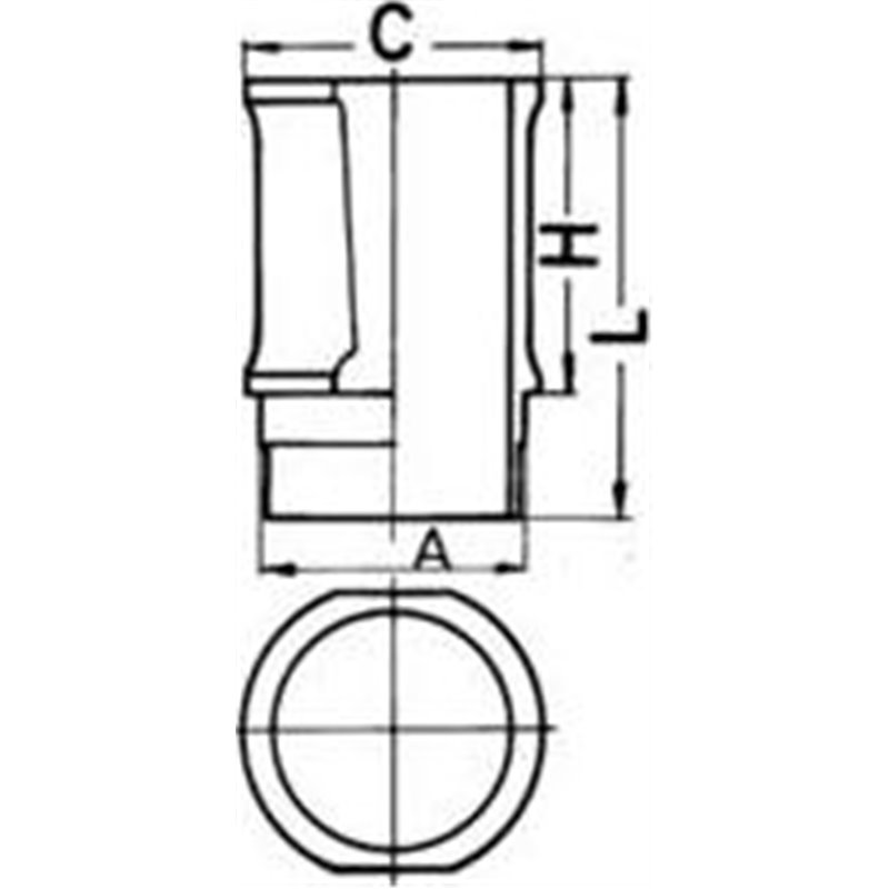 Camasa cilindru - Kolbenschmidt-89301110