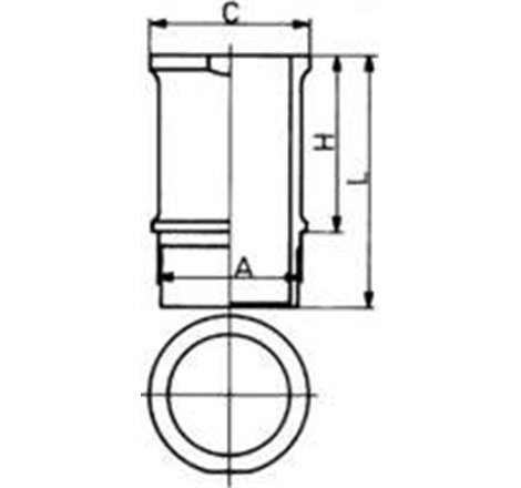 Camasa cilindru - Kolbenschmidt-89584110