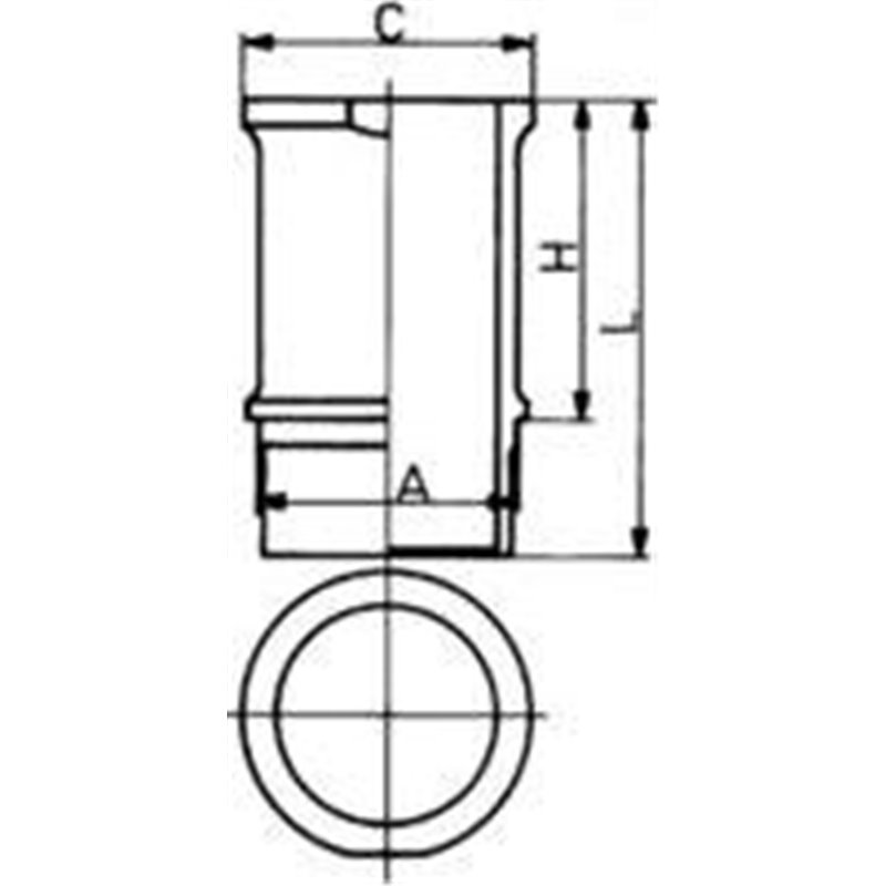 Camasa cilindru - Kolbenschmidt-89584110