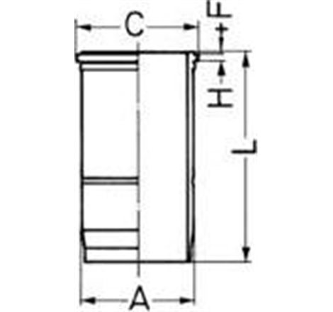 Camasa cilindru - Kolbenschmidt-89593110