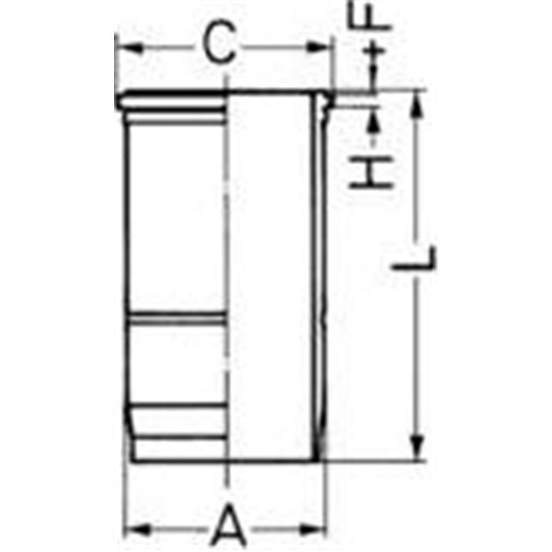 Camasa cilindru - Kolbenschmidt-89593110