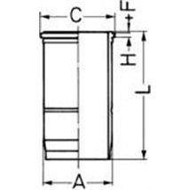Camasa cilindru - Kolbenschmidt-89593110