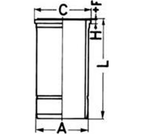 Camasa cilindru - Kolbenschmidt-89878110