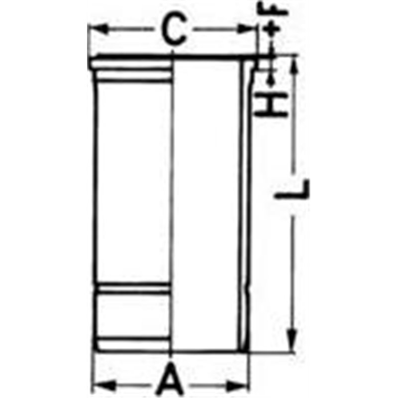 Camasa cilindru - Kolbenschmidt-89878110