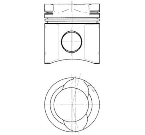 Piston - Kolbenschmidt-90583600