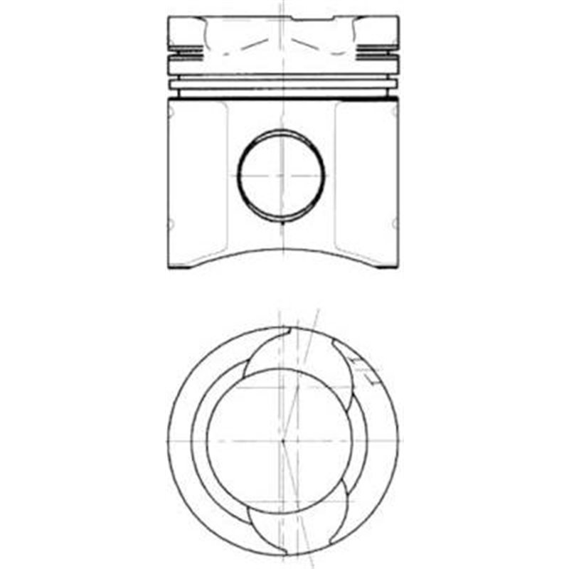 Piston - Kolbenschmidt-90583600