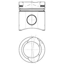 Piston - Kolbenschmidt-90583600