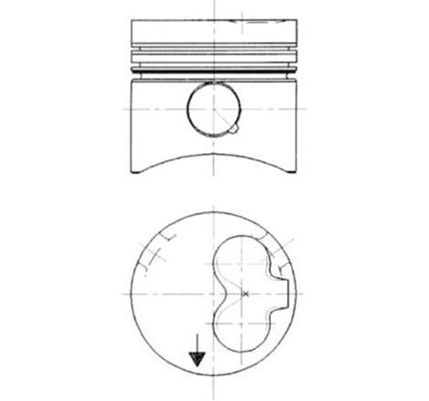 Piston - Kolbenschmidt-90732610