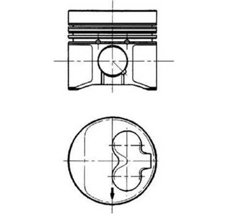 Piston - Kolbenschmidt-91429620