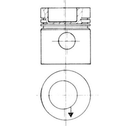 Piston - Kolbenschmidt-93831610