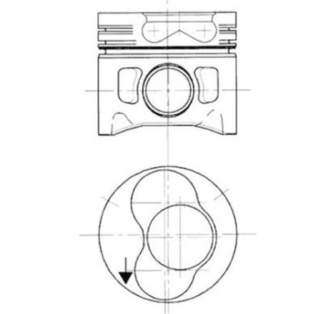 Piston - Kolbenschmidt-94427700