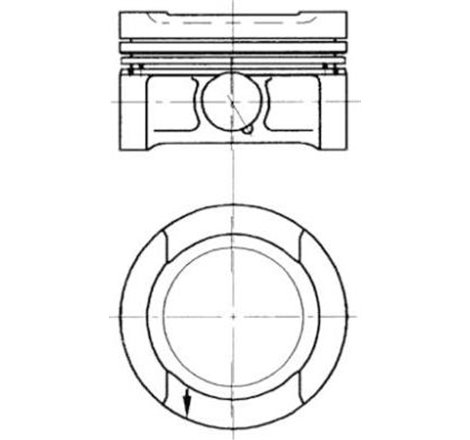 Piston - Kolbenschmidt-94503700
