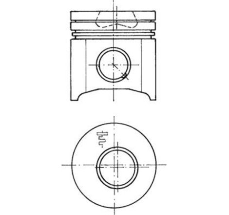 Piston - Kolbenschmidt-94726600